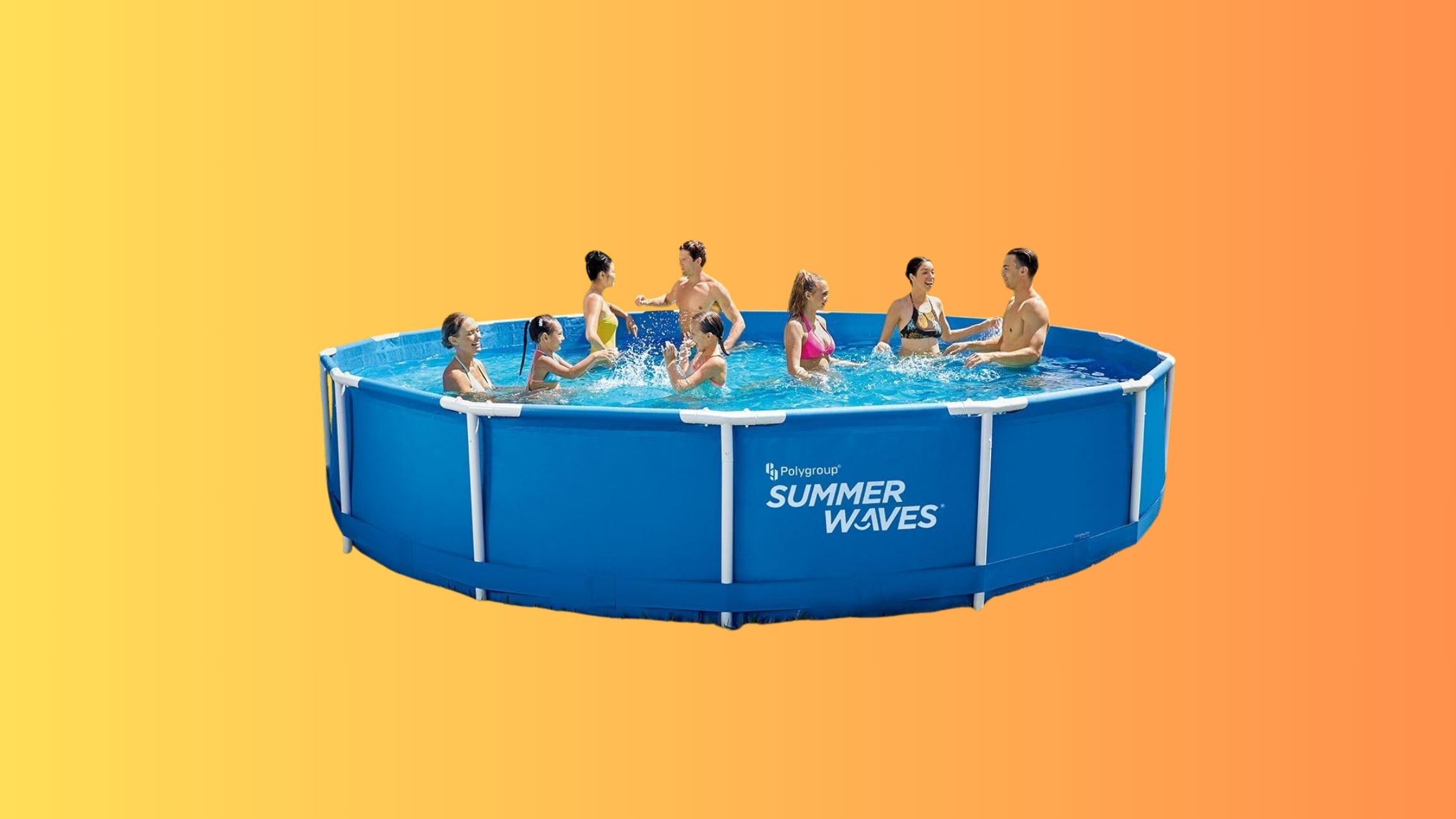 Soldes d'été : cette piscine ronde et familiale est en promotion © Amazon