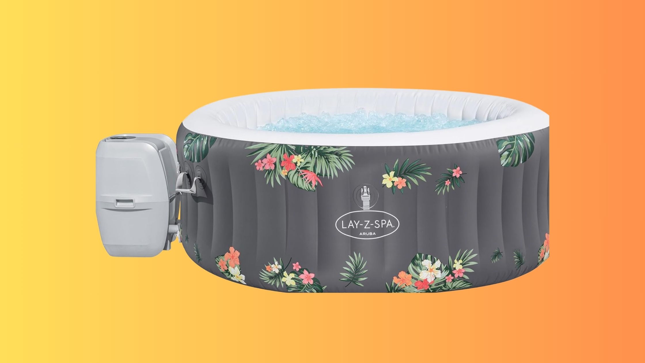 Le spa gonflable Bestway Lay-Z Aruba Airjet est la bonne affaire sur Amazon pour l'été © Amazon
