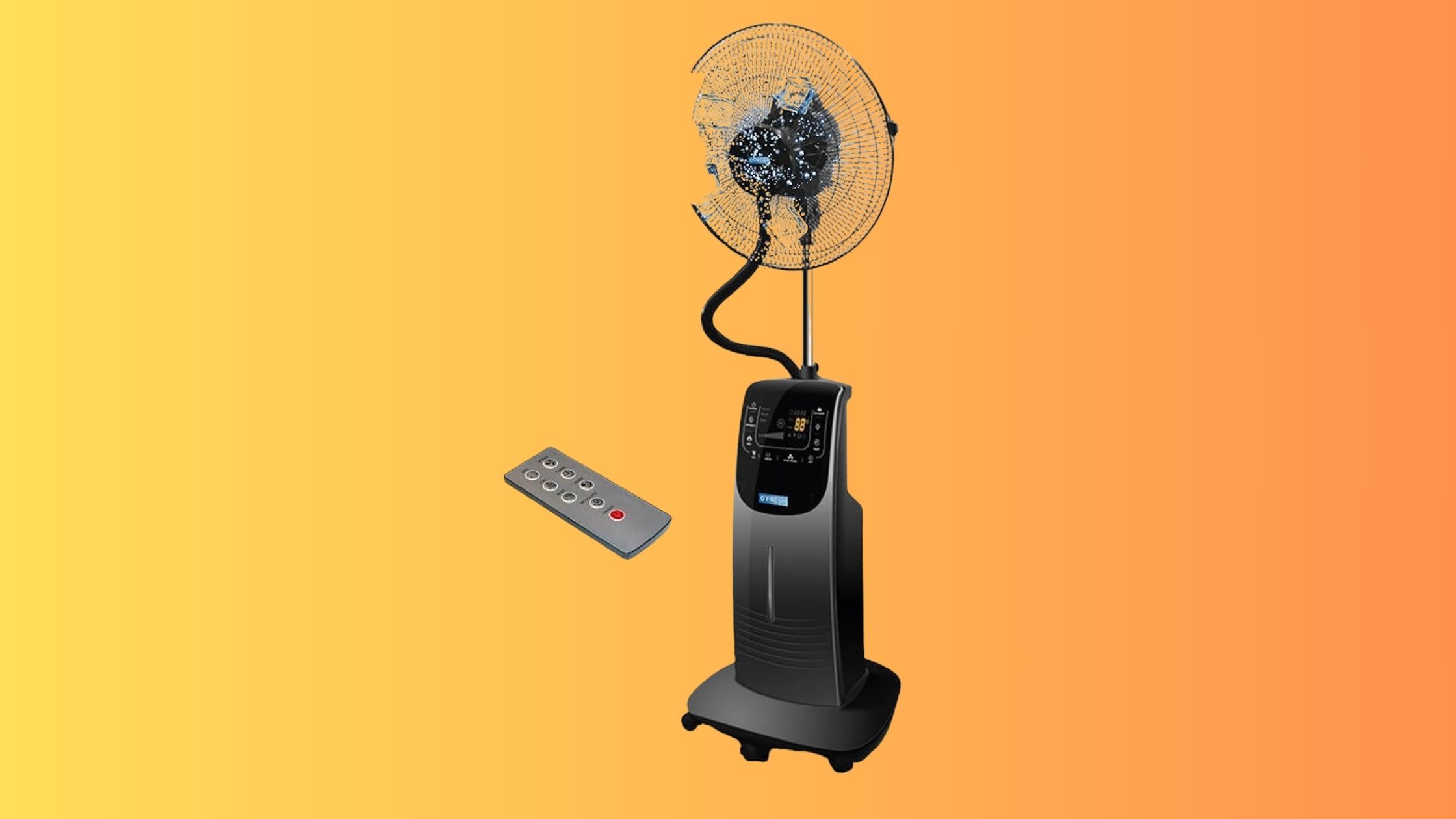 Les fortes chaleurs arrivent, c'est le moment d'équiper votre domicile d'un ventilateur brumisateur © Amazon