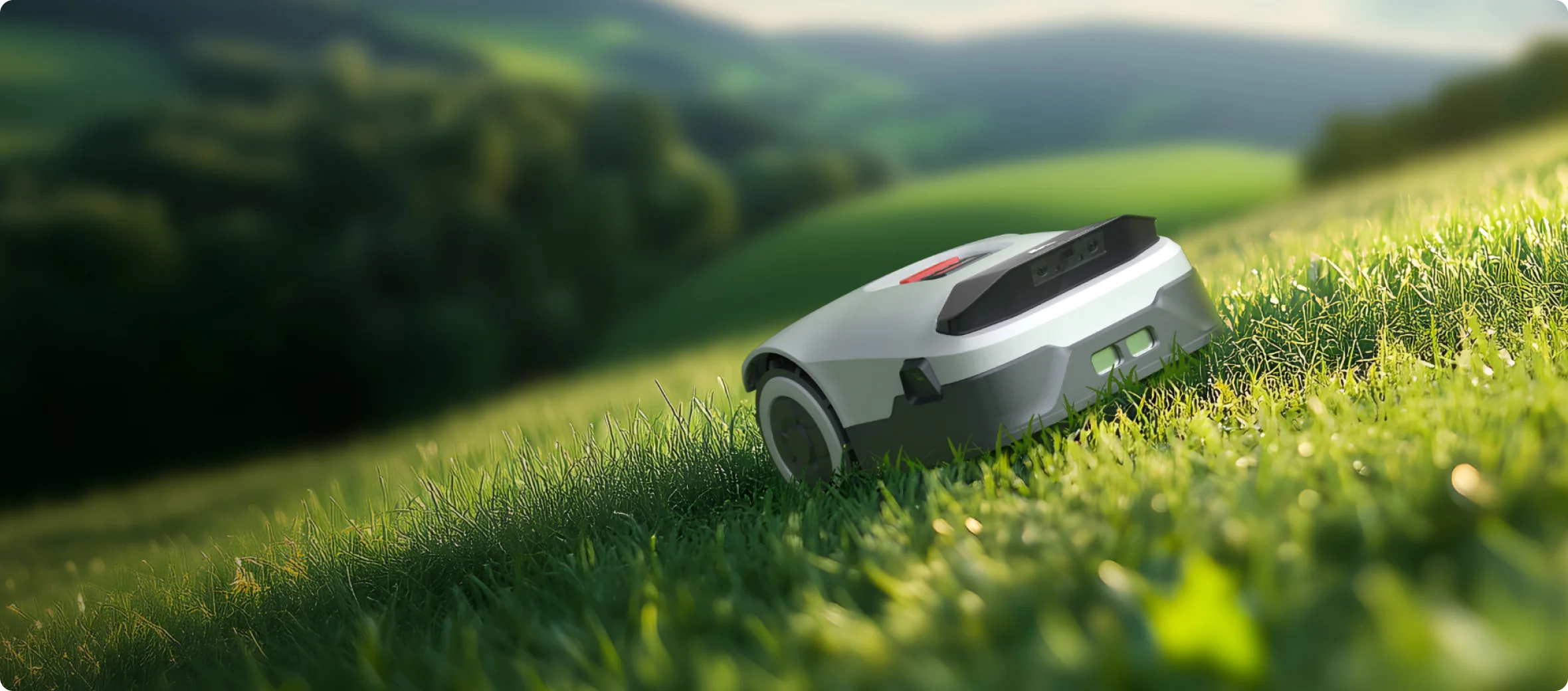 Le robot tondeuse Genie de Anthbot promet une tonte optimale assistée par l'intelligence artificielle et ne nécessitant pas de câble © Anthbot